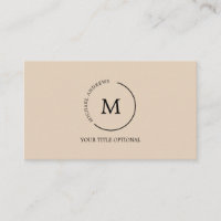 Monogramm Circle