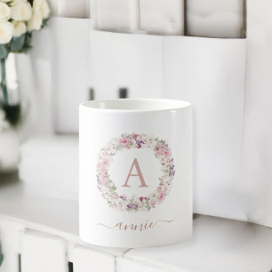 Monogramm kundenspezifische coffee mug
