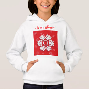 Monogramme 20XX Bonjour Vacances d'hiver Flocon de