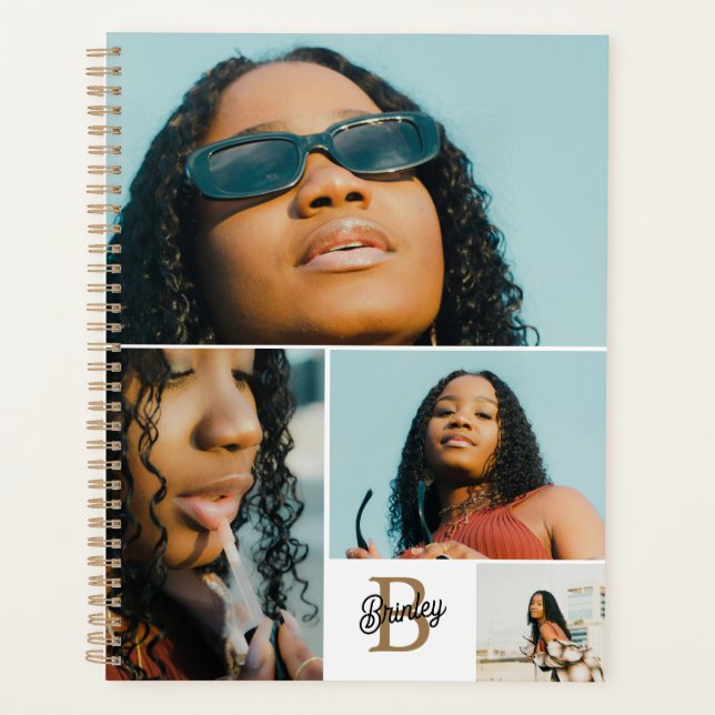 Monogramme Ajouter votre propre collection photo p (Devant)