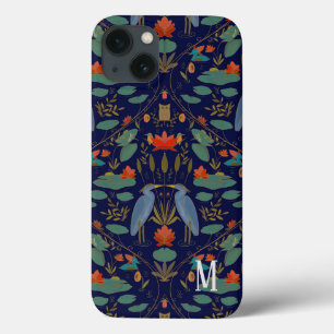Monogramme Arts & Artisanat Heron iPhone / coque i