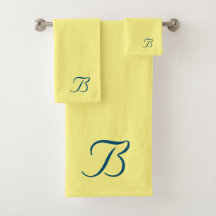 Monogramme B jaune