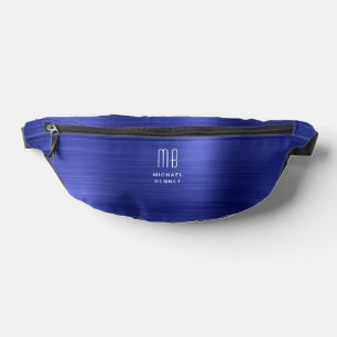 Monogramme bleu marine