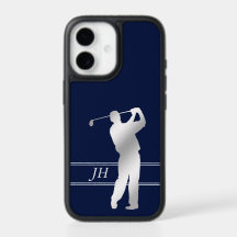 Monogramme Blue Silver Golf