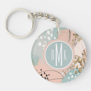 Monogramme   Blush & Gold I