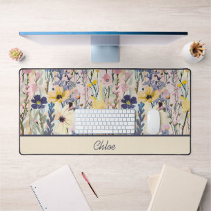 Monogramme Botanique Fleur Sauvage