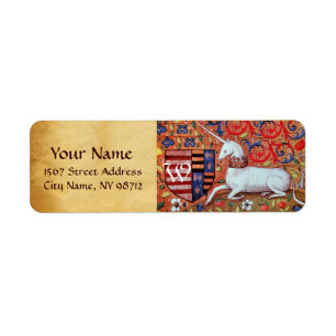 Monogramme BROWN de PARCHEMIN de LICORNE