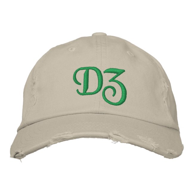 MONOGRAMME CASQUETTES (Devant)