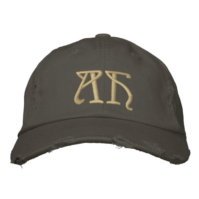 MONOGRAMME CASQUETTES (Devant)