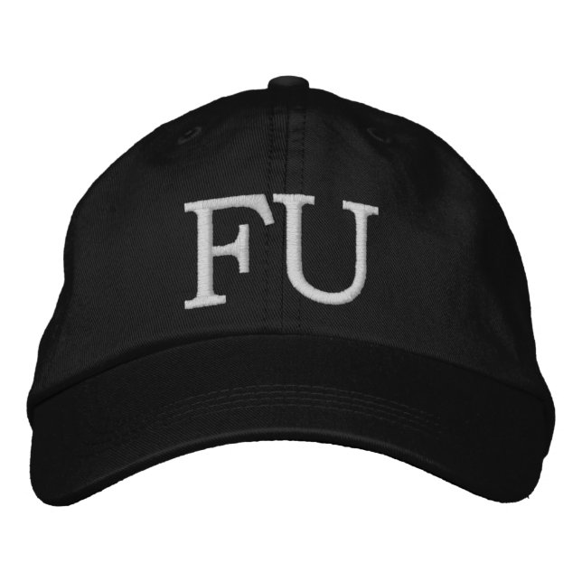 MONOGRAMME CASQUETTES (Devant)