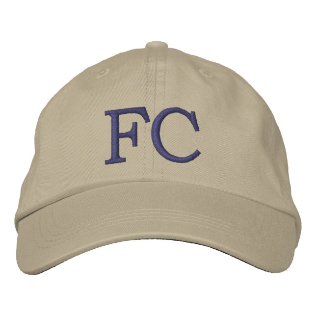 MONOGRAMME CASQUETTES (Devant)
