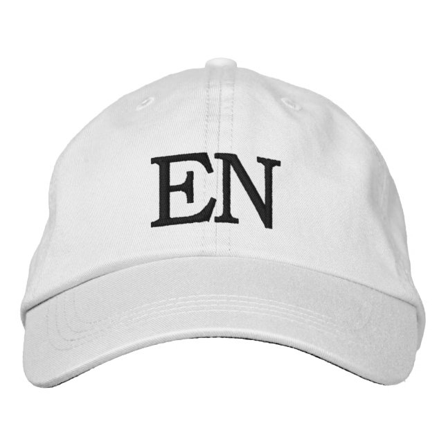 MONOGRAMME CASQUETTES (Devant)