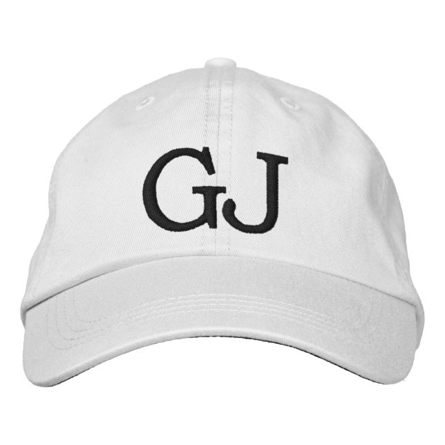 MONOGRAMME CASQUETTES (Devant)