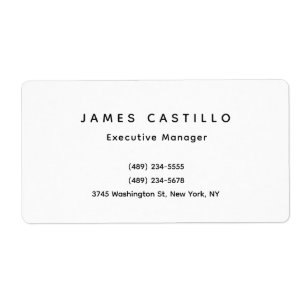 Monogramme classique professionnel minimaliste sim