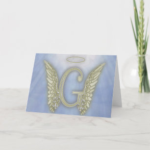 Monogramme d'ange de la lettre G