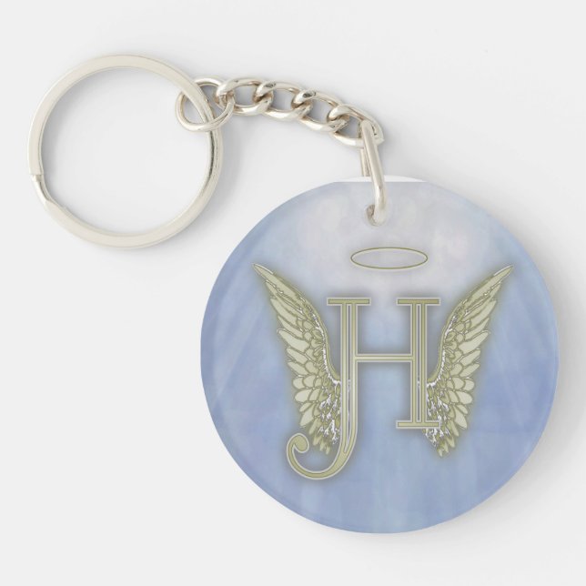 Monogramme d'ange de la lettre H (Devant)