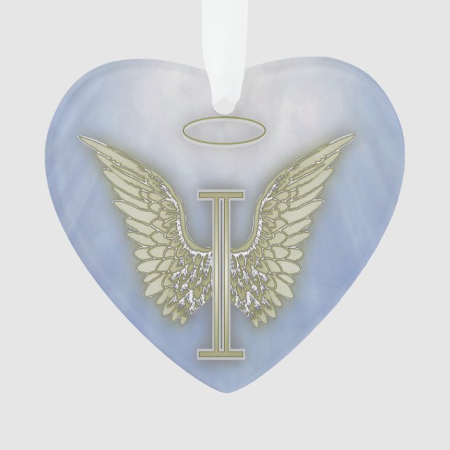 Monogramme d'ange de la lettre I (devant)