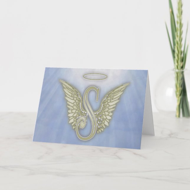 Monogramme d'ange de la lettre S (Devant)
