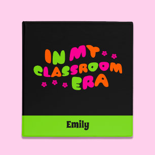 Monogramme dans ma classe Classeur de l'ère scolai