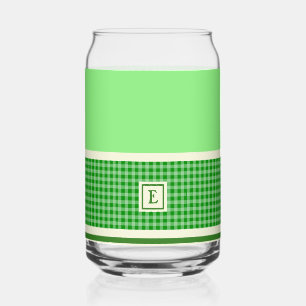 Monogramme de chèque vert