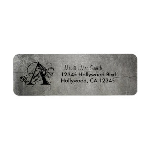 Monogramme de coutume de Grunged