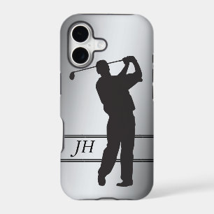 Monogramme de Golfeur Silhouette