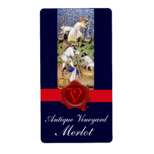 MONOGRAMME DE GRAINE ANTIQUE VINEYARD HARVEST WAX