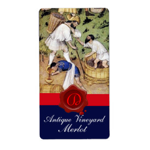 MONOGRAMME DE GRAINE ANTIQUE VINEYARD HARVEST WAX