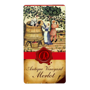 MONOGRAMME DE GRAINE ANTIQUE VINEYARD HARVEST WAX