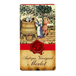 MONOGRAMME DE GRAINE ANTIQUE VINEYARD HARVEST WAX