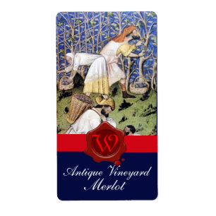 MONOGRAMME DE GRAINE ANTIQUE VINEYARD HARVEST WAX