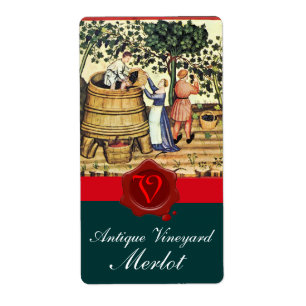 MONOGRAMME DE GRAINE ANTIQUE VINEYARD HARVEST WAX