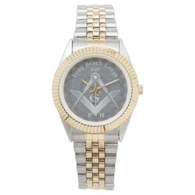 Monogramme de Mandala Monogram Montre (devant)