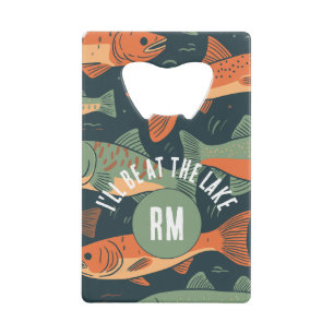 Monogramme de pêche à la truite