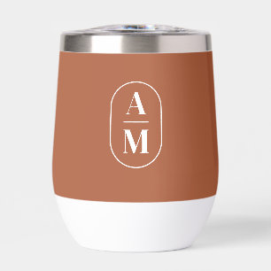 Monogramme de pilule minimaliste moderne - Terra C
