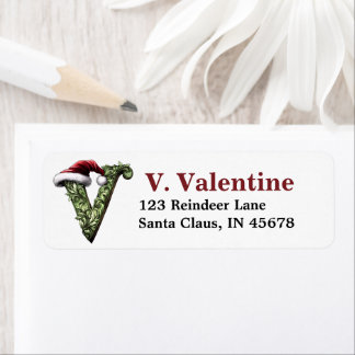 Monogramme de Santa Hat