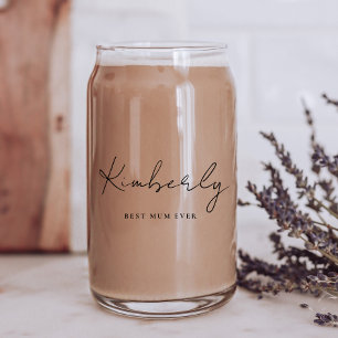 Monogramme de script de la meilleure maman jamais