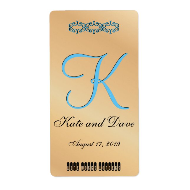 Monogramme d'érable Brown (Devant)