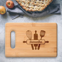 Monogramme des ustensiles de cuisine