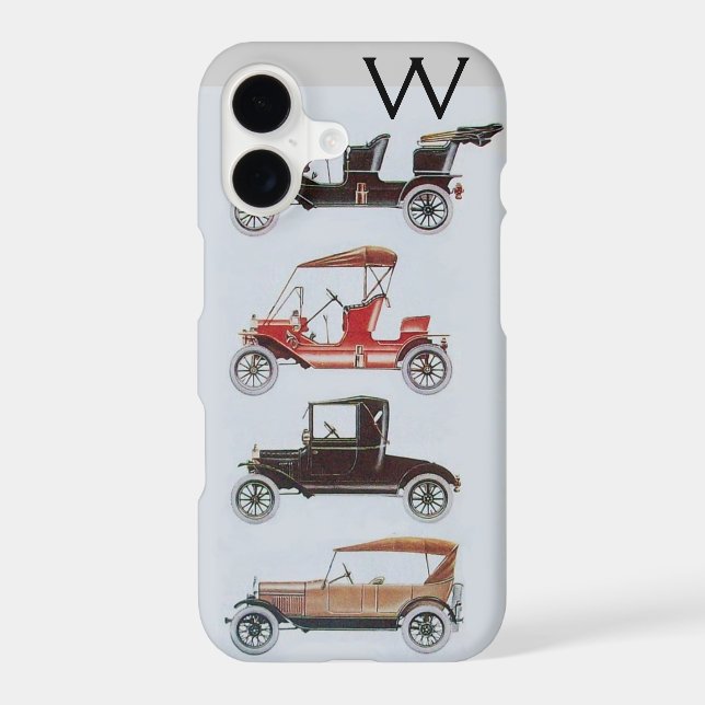 MONOGRAMME DES VOITURES VINTAGE (Verso)
