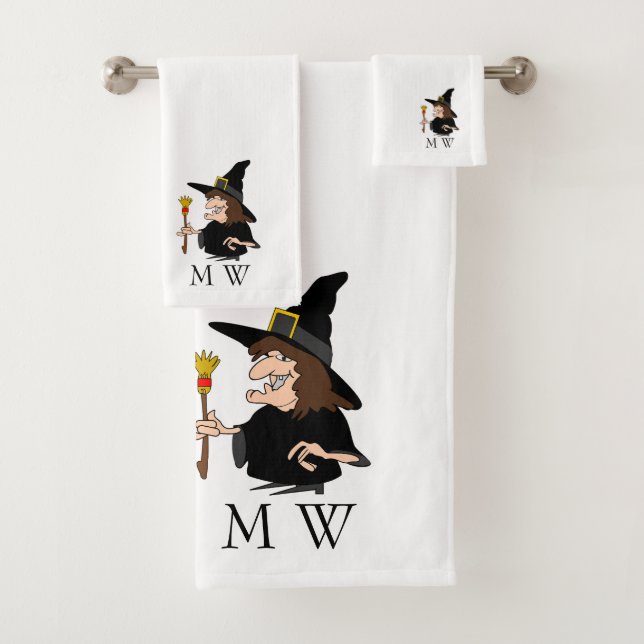 Monogramme Design Sorcière (En situation)