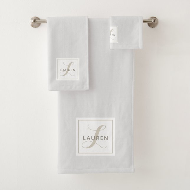 Monogramme élégant et moderne (En situation)