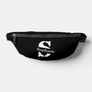 Monogramme et nom professionnel simple classique
