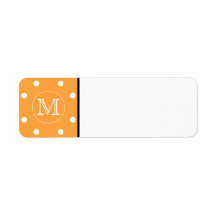 Monogramme fait sur commande. Point de polka