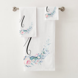 Monogramme floral