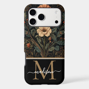 Monogramme floral Art nouveau de William Morris  