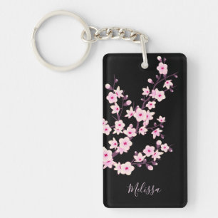 Monogramme Floral Fleurs de cerisiers