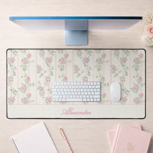 Monogramme Floral Vintage Personnalisé