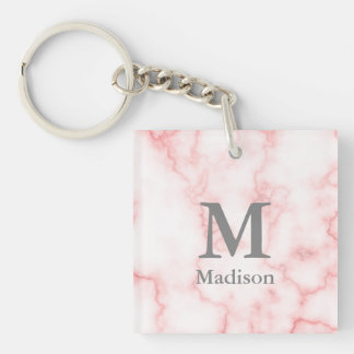 Monogramme gris personnalisé et nom sur apparence 