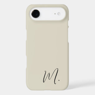 Monogramme Initial Moderne Remplacer le Vôtre